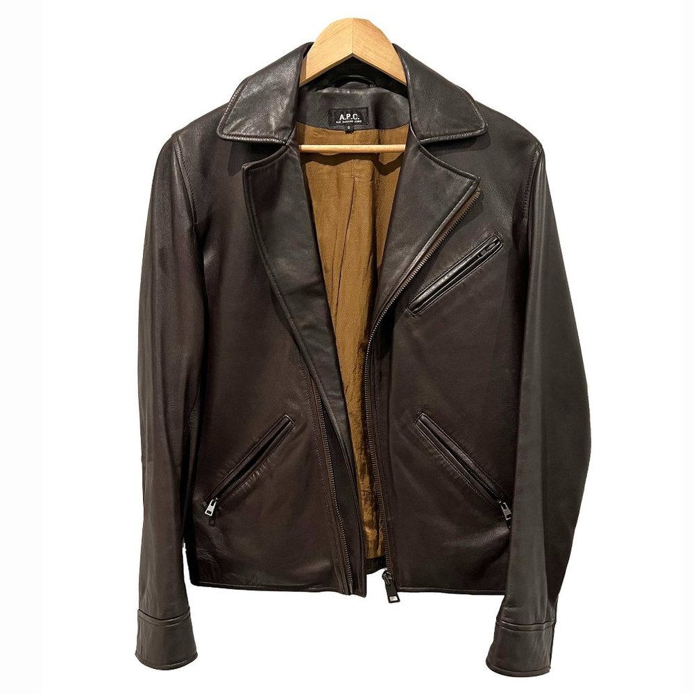 APC Lamb Leather Jacket